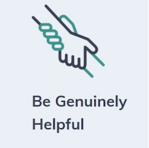 FSR Values: Be Genuinely Helpful